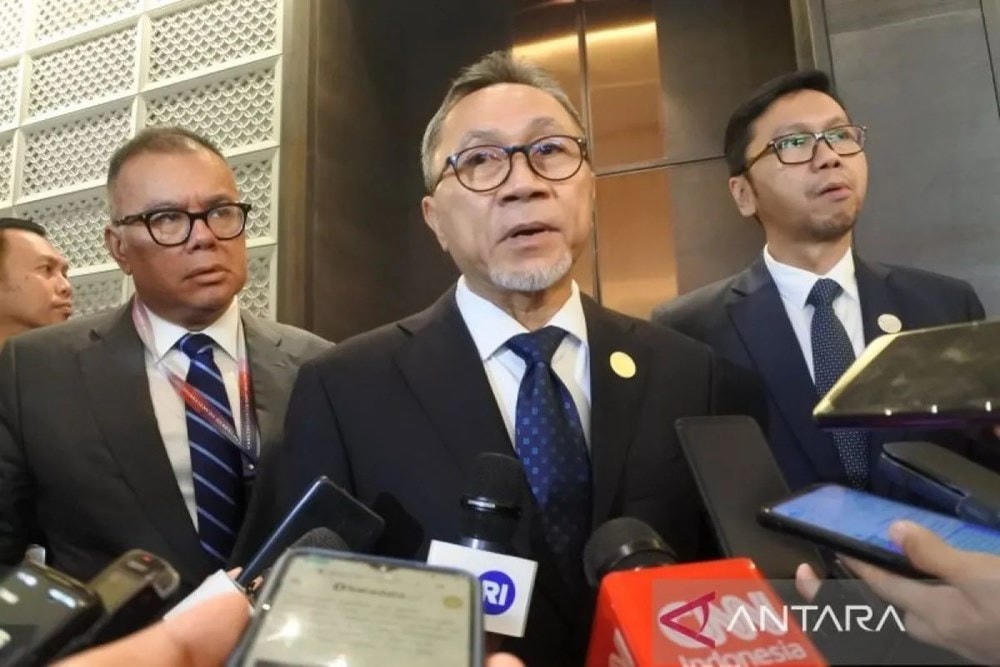 Bộ trưởng Thương mại Indonesia Zulkifli Hasan cho biết việc xây dựng Cổng Thông tin Tra cứu Thuế ASEAN nhằm tạo thuận lợi cho cộng đồng doanh nghiệp ASEAN. (Nguồn: Antara).
