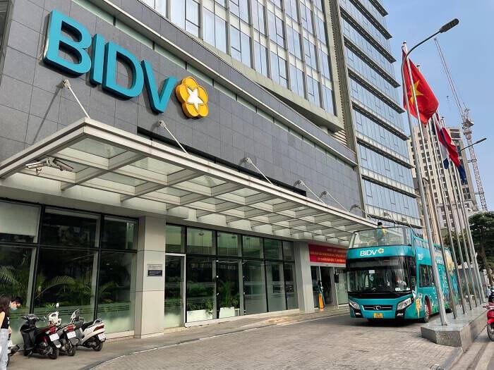 BIDV là một trong những ngân hàng có thông báo phát mại nhiều tài sản.