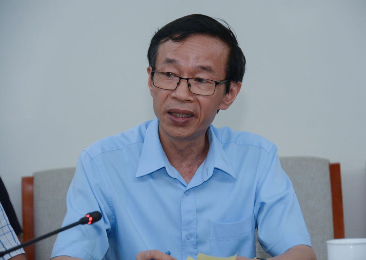 GS.TS Nguyễn Văn Minh - Hiệu trưởng Trường Đại học Sư phạm Hà Nội.