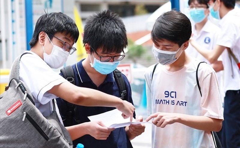 Thí sinh tham gia kỳ thi THPT 2022.  