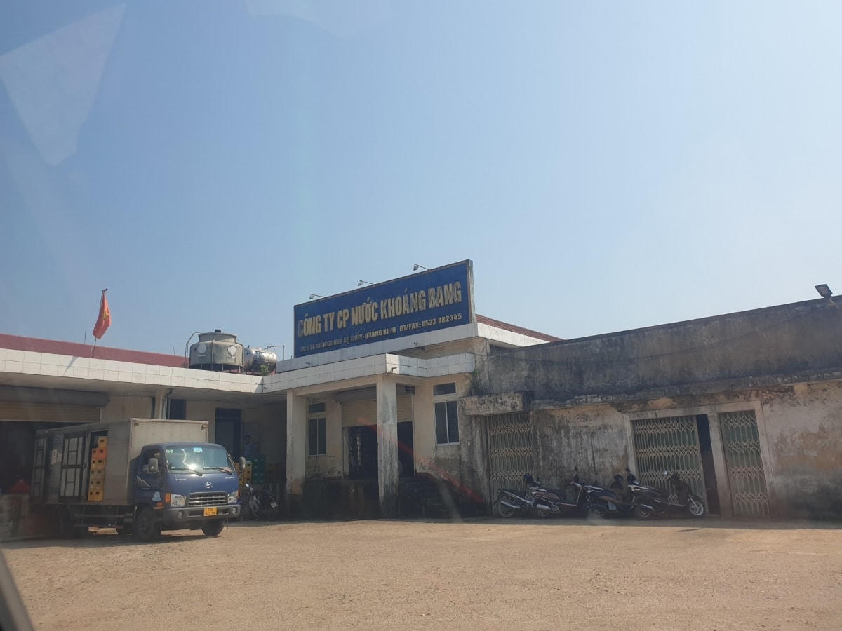 Công ty Cổ phần nước khoáng Bang.