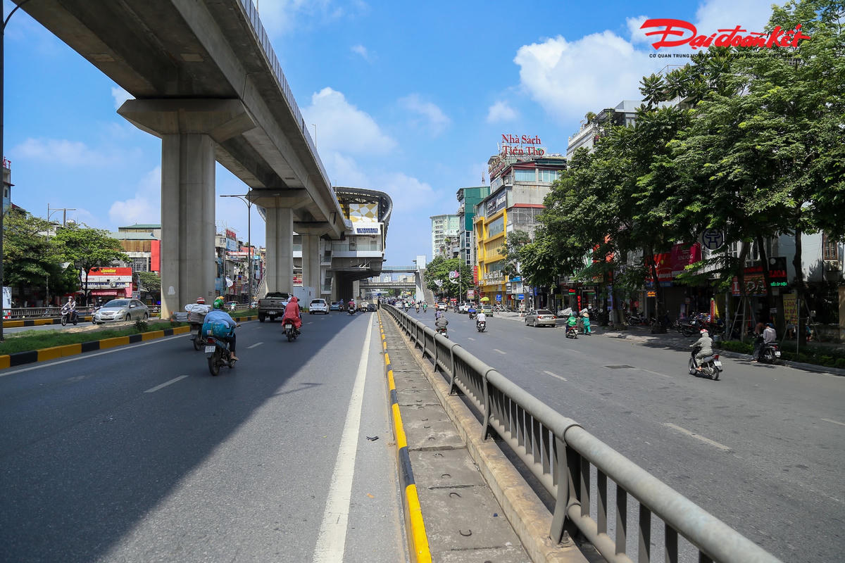 Cận cảnh: Tuyến đường sắp có làn dành riêng cho ô tô, xe máy