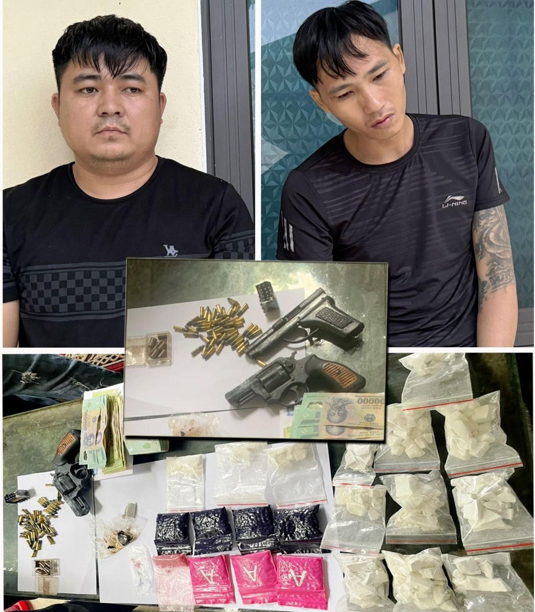Các đối tượng và tang vật của vụ án.
