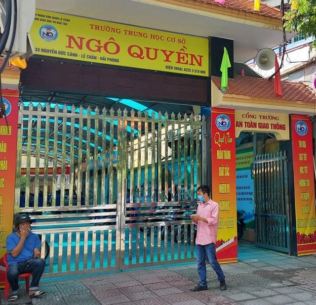  Ngày 27/9, TAND quận Lê Chân sẽ đưa ra xét xử vụ án lạm thu ở trường THCS Ngô Quyền.