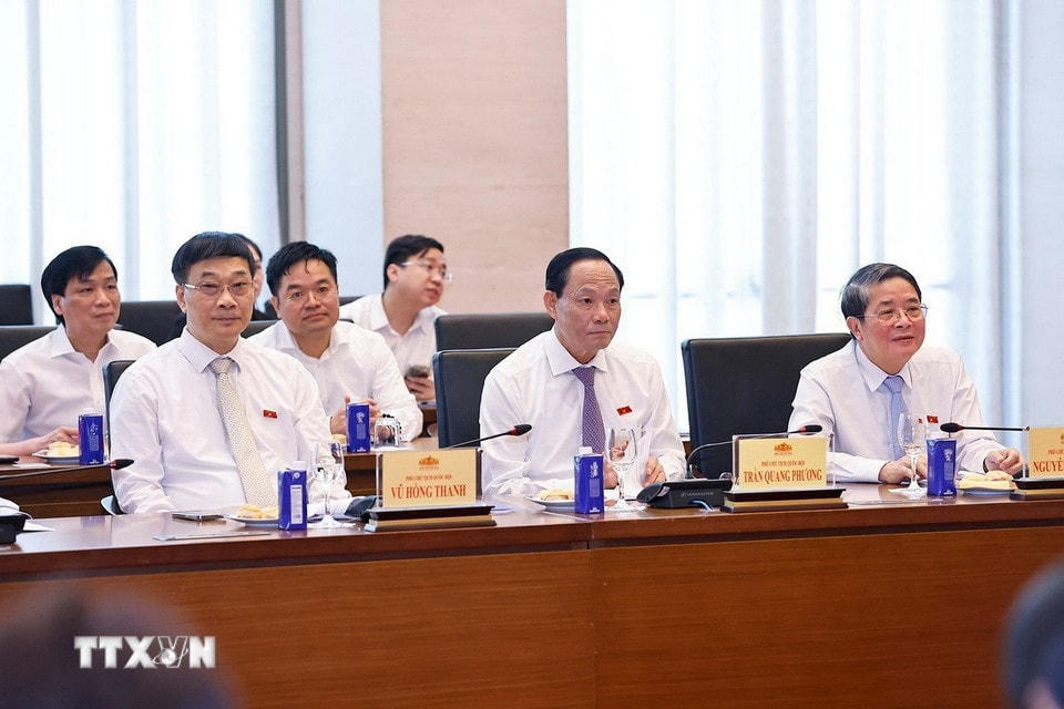 Đại biểu dự gặp mặt. (Ảnh: Doãn Tấn/TTXVN)