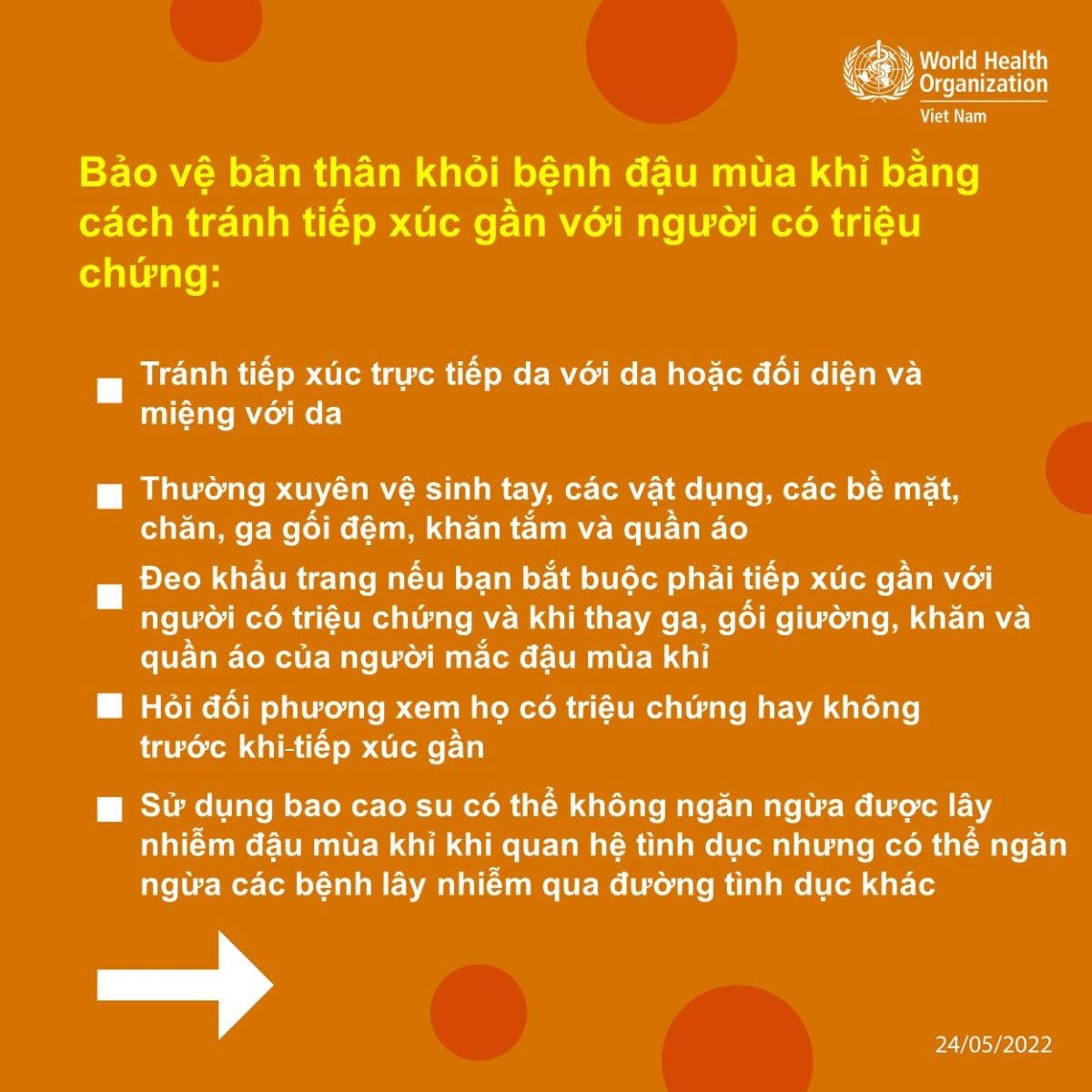 WHO cập nhật cẩm nang về bệnh đậu mùa khỉ