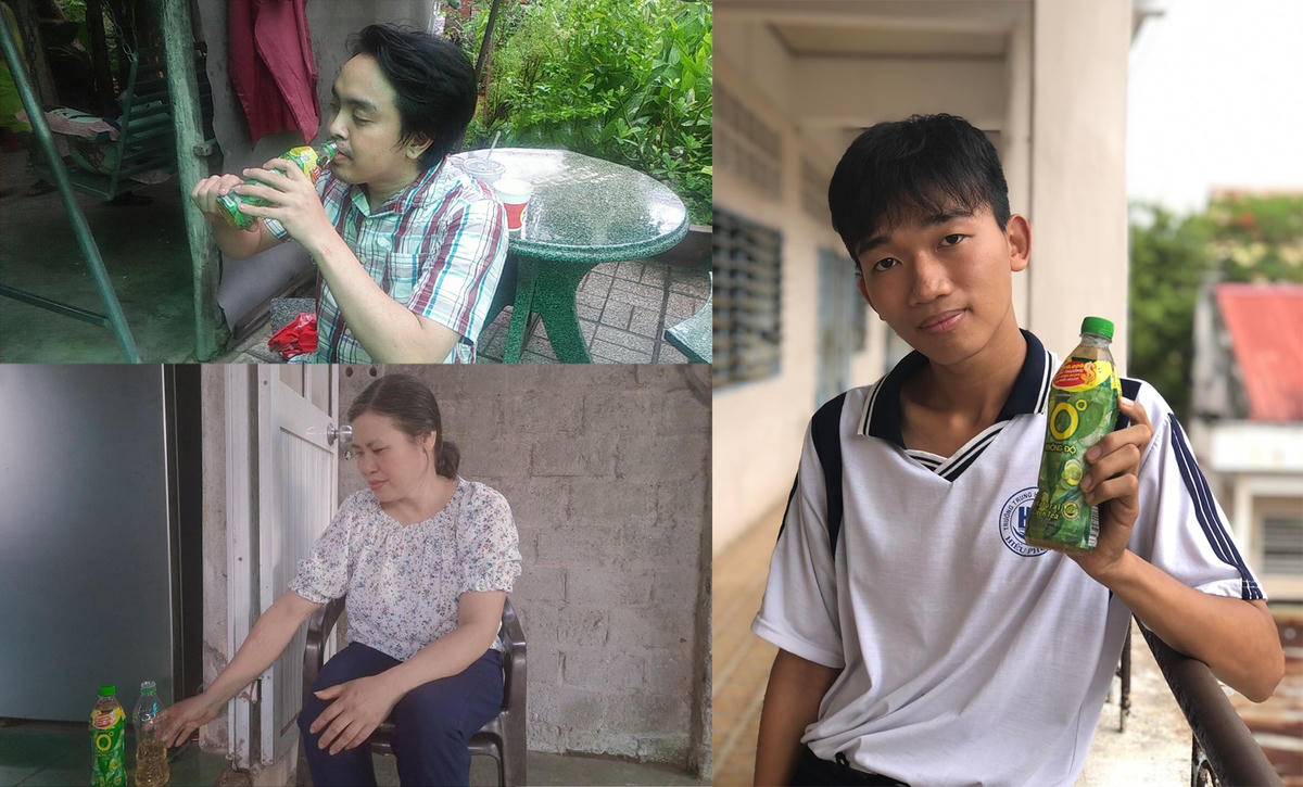 03 khách hàng trở thành triệu phú đầu tiên của chương trình “Xé ngay trúng liền” trong hè năm nay khi giải khát với Trà Xanh Không Độ.
