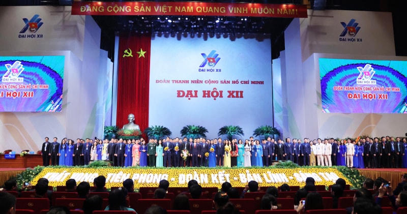 Ra mắt Ban Chấp hành Trung ương Đoàn TNCS Hồ Chí Minh khóa XII, nhiệm kỳ 2022 – 2027.