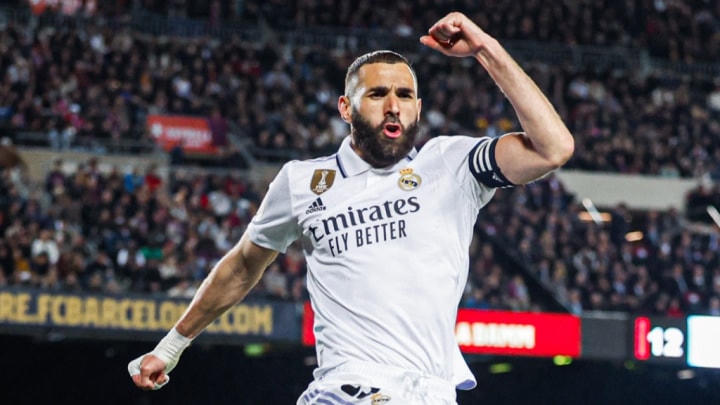 Karim Benzema tỏa sáng trước Chelsea. Ảnh: VTC News.