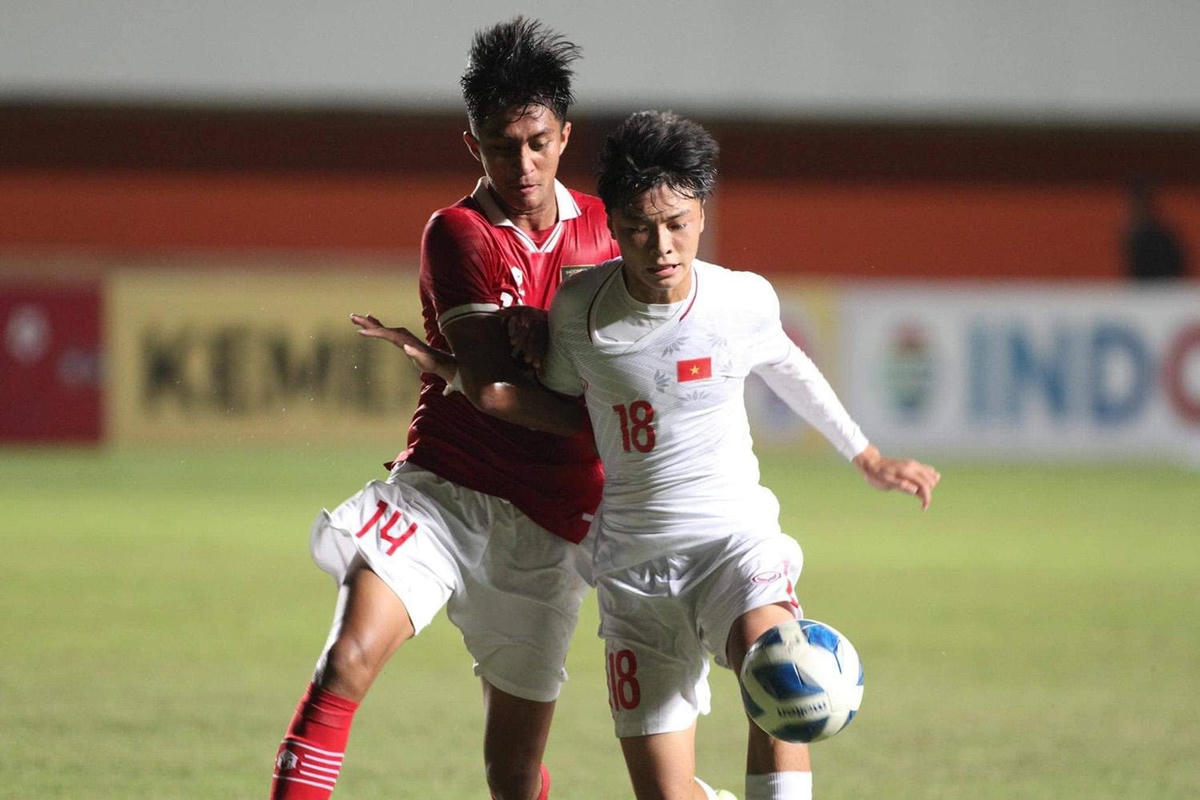 U16 Việt Nam giành vé đi tiếp với vị trí nhì bảng xuất sắc nhất (ảnh: VFF).