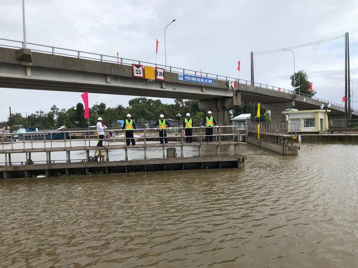 Cống Âu thuyền Ninh Quới