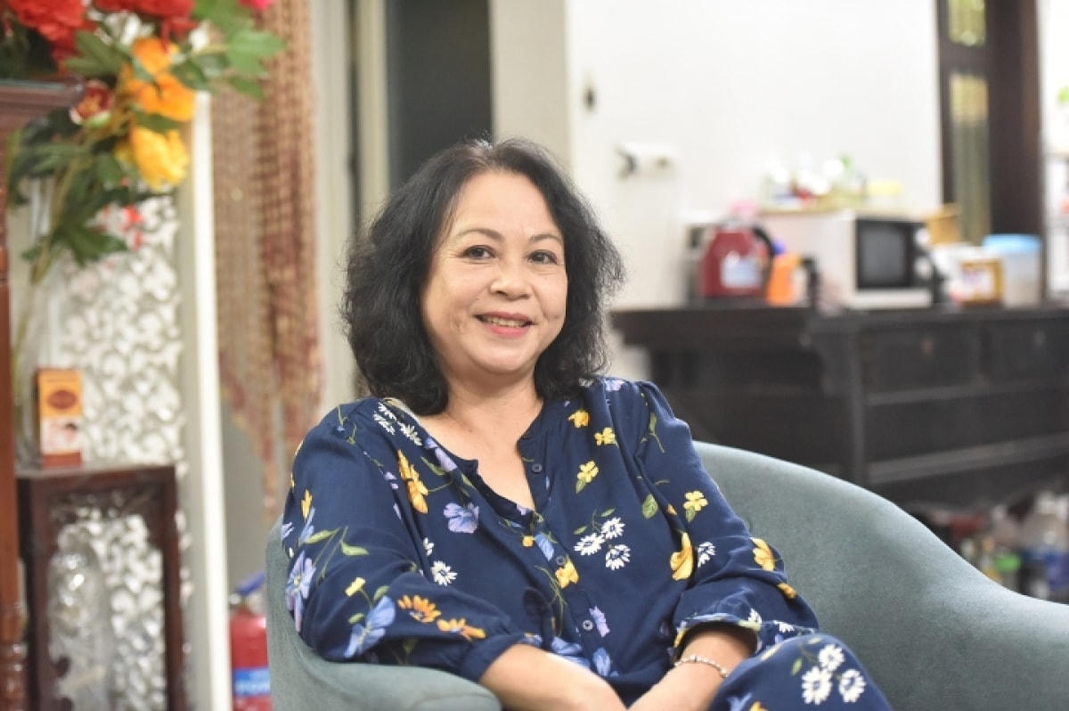 NSƯT Thanh Quý lấy nước mắt của khán giả khi hóa thân thành bà mẹ tảo tần, chịu thương, chịu khó. 
