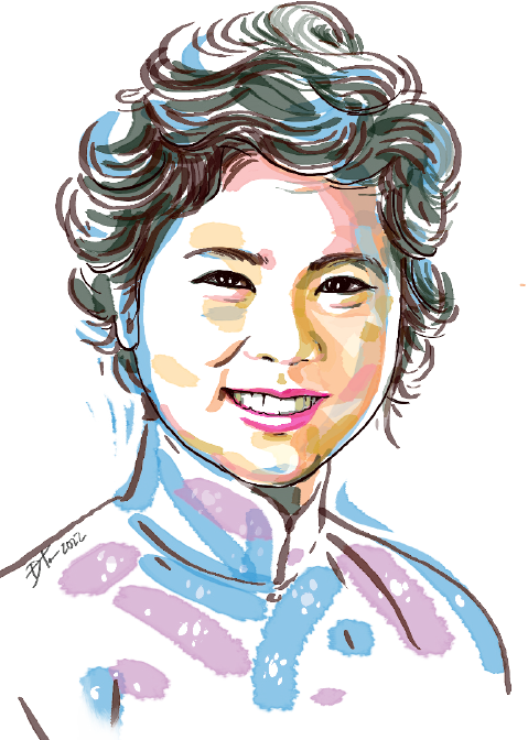 Nhà thơ Xuân Quỳnh.  