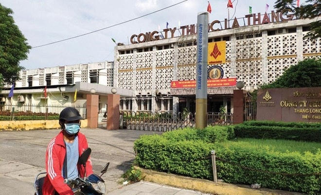 Công ty TNHH MTV Thuốc lá Thăng Long sẽ di dời trong đợt này.