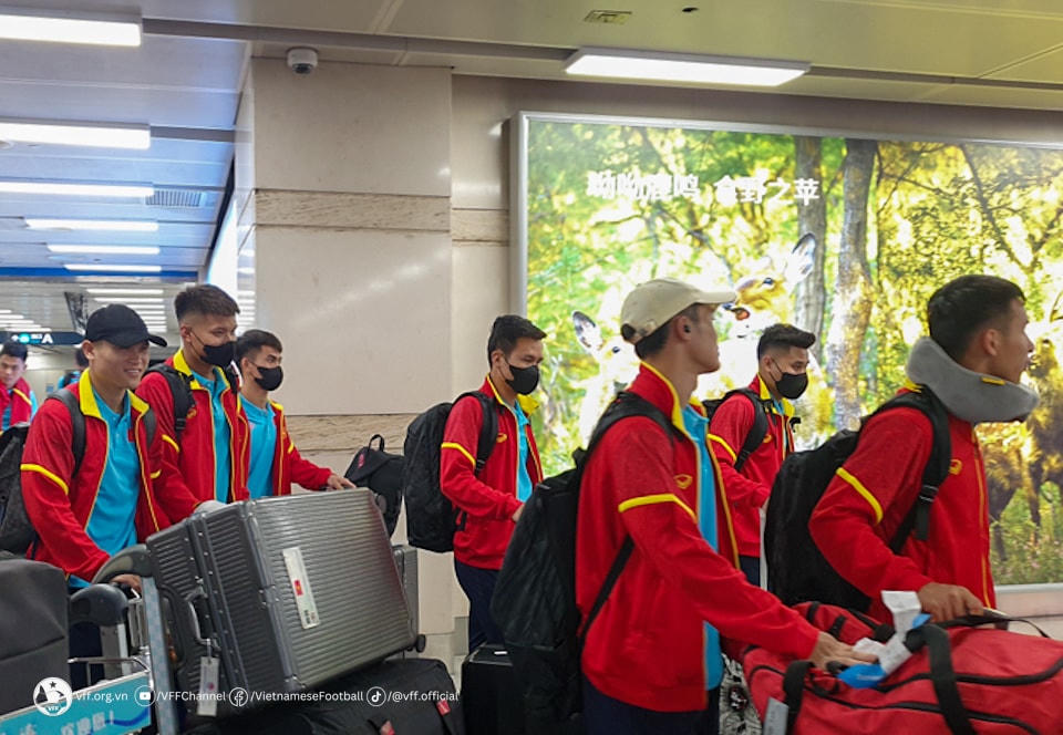 Đội tuyển Việt Nam đến Trung Quốc, bắt đầu hành trình FIFA Days