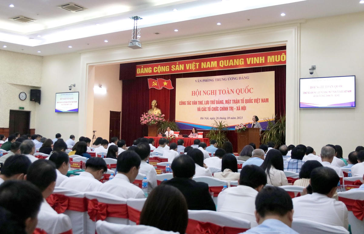 Quang cảnh Hội nghị. Ảnh: Tiến Đạt.