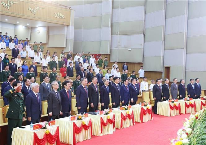 Kỷ niệm trọng thể 110 năm Ngày sinh Tổng Bí thư Nguyễn Văn Linh- Ảnh 1. Kỷ niệm trọng thể 110 năm Ngày sinh Tổng Bí thư Nguyễn Văn Linh- Ảnh 1.