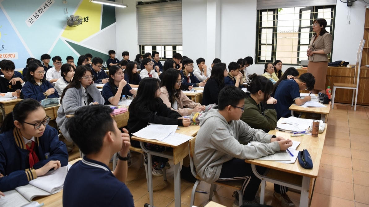Thí sinh đang dốc sức ôn tập, chuẩn bị cho kỳ thi vào lớp 10 THPT.