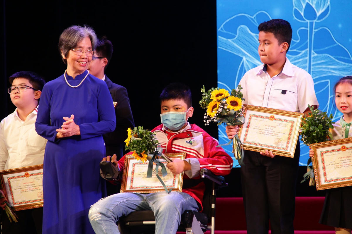 Trao giải cuộc thi Đại sứ văn hóa đọc năm 2022