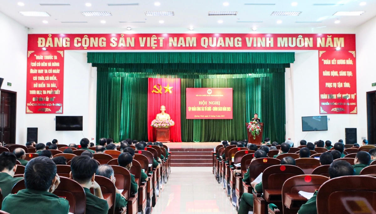 Hội CCB tỉnh Quảng Ninh tổ chức Hội nghị tập huấn công tác Tổ chức – Chính sách năm 2023.