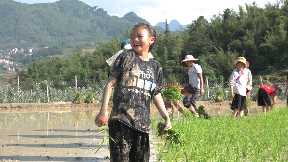 Cảnh trong phim “Những đứa trẻ trong sương”.