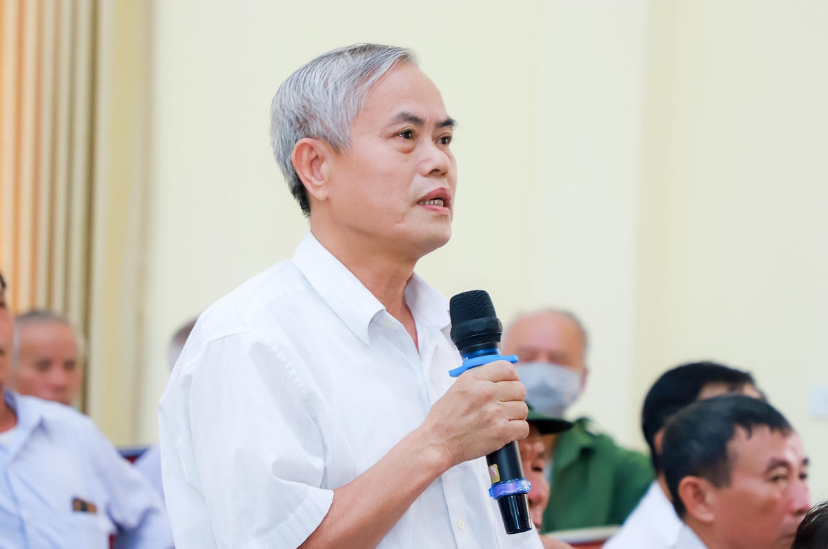 Cử tri huyện Nam Đàn mong muốn Quốc hội, Chính phủ, tỉnh Nghệ An có phương án xử lý trụ sở sau sát nhập, tránh lãng phí.