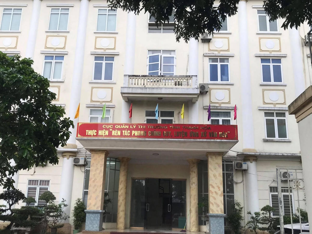 Cục QLTT tỉnh Thanh Hóa, nơi ông Nhạc đang công tác.