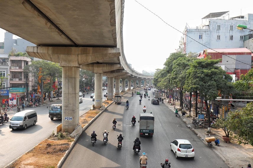 Việc tổ chức lại giao thông trên tuyến đường này nhằm mục đích giảm thiểu tình trạng ùn tắc giao thông. Ảnh minh họa.