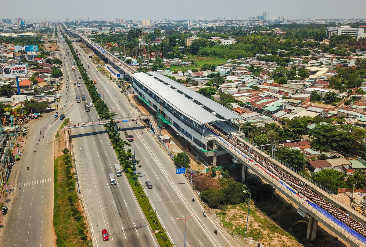 Nhiều chung cư, cao tốc, khu đô thị đã và sẽ hình thành gần metro số 1.