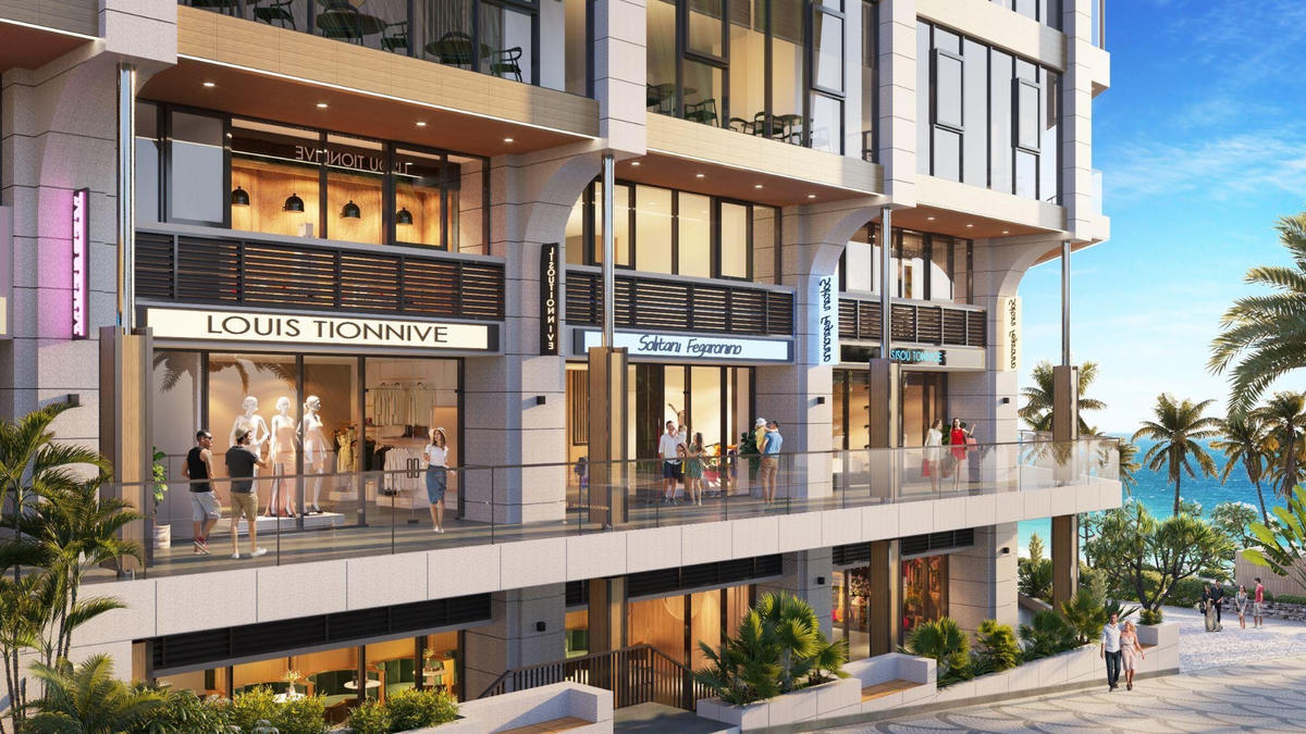 Chuỗi shophouse đa dạng, đáp ứng mọi nhu cầu của du khách nội và ngoại khu.