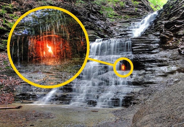 Bí ẩn về ngọn lửa đặc biệt có thể giúp ích rất nhiều cho ngành địa chất và khai thác tài nguyên. Ảnh: Discovery.