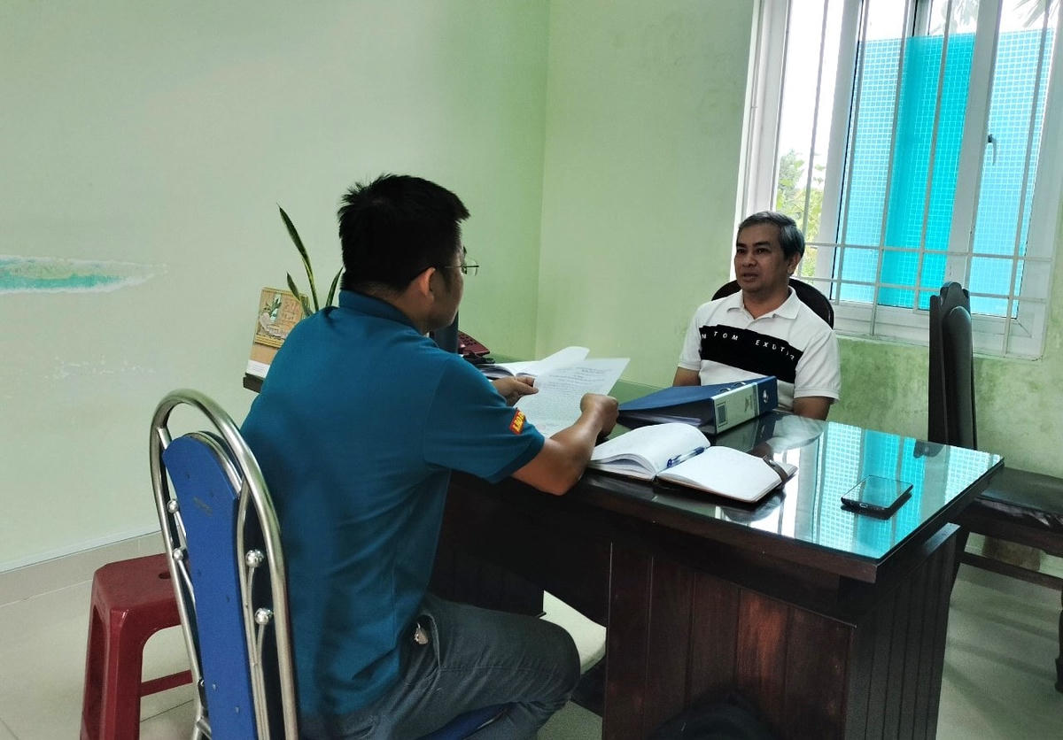 Ông Phạm Ngọc Tuấn, Chủ tịch Ban chấp hành công đoàn bệnh viện chia sẻ khó khăn của bệnh viện.