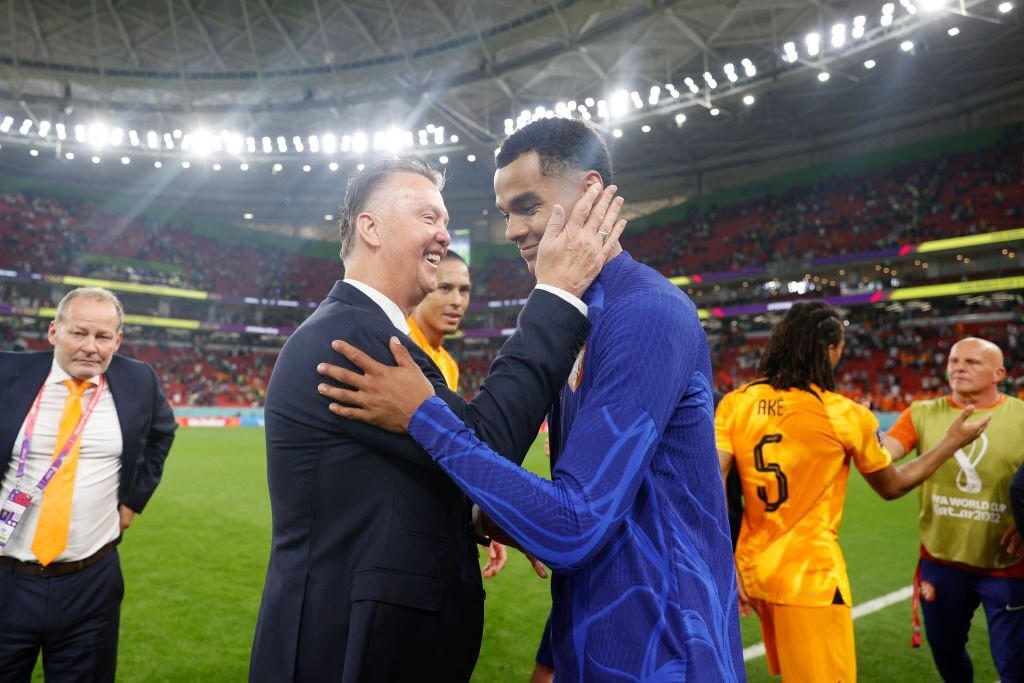 HLV Van Gaal đã thành công với những lựa chọn mới mẻ của mình. Ảnh: Getty.