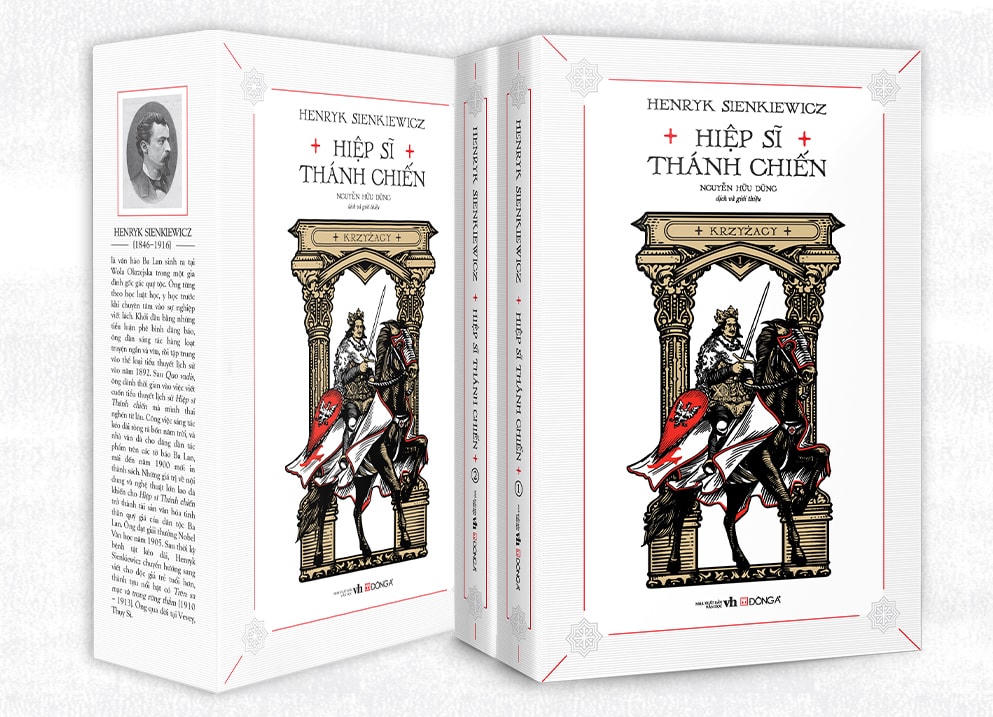 Bộ "Hiệp sĩ Thánh chiến" do PGS.TS Nguyễn Hữu Dũng dịch.