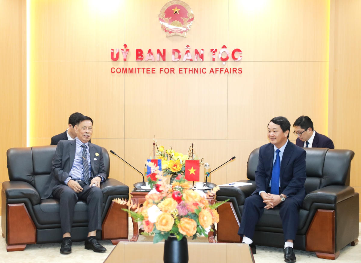 Đoàn đại biểu Hội đồng Quốc gia Mặt trận Đoàn kết Phát triển Tổ quốc Campuchia kết thúc tốt đẹp chuyến công tác tại Việt Nam