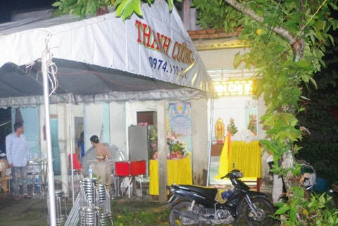 Hiện trường vụ việc.