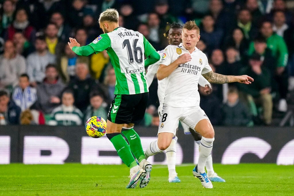 Real Betis đã vô hiệu hóa hoàn toàn Real Madrid (Ảnh: AP).
