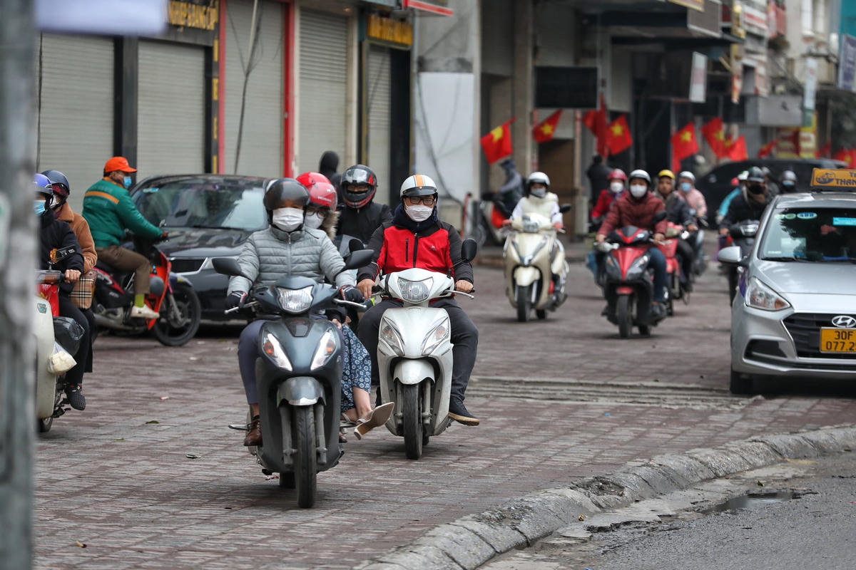 Giao thông Thủ đô thông thoáng trong ngày đầu đi làm sau nghỉ Tết Nguyên đán