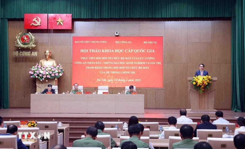 Quang cảnh hội thảo. (Ảnh: Phạm Kiên/TTXVN)