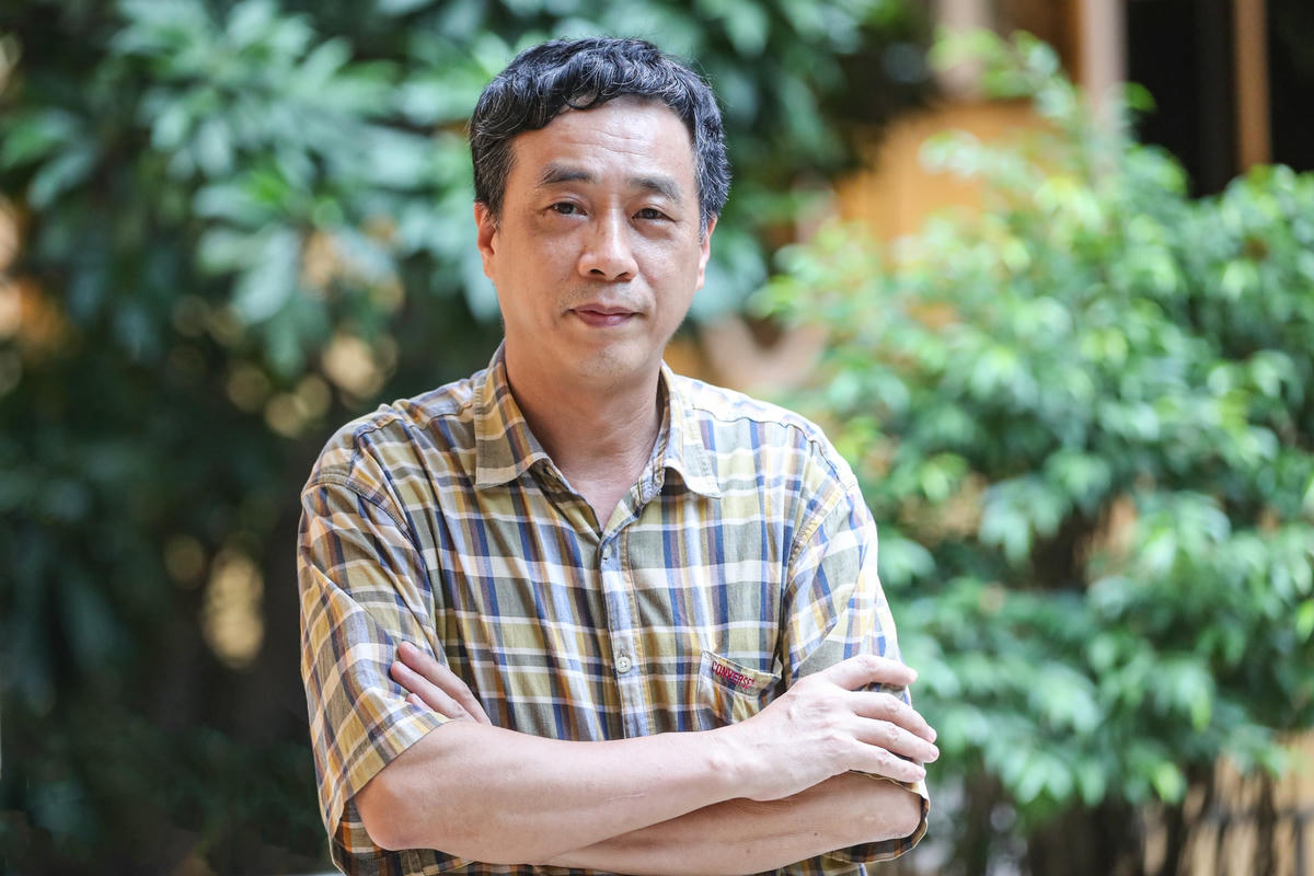 Nhà văn Nguyễn Bình Phương.