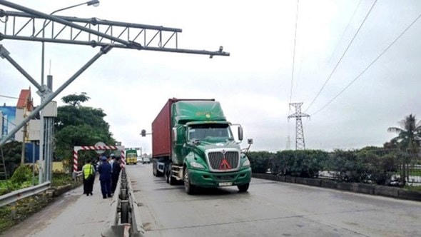 Hệ thống cân trên tuyến đường quốc lộ 5 chỉ mất từ 3-15 giây đã có thể cho ra kết quả.