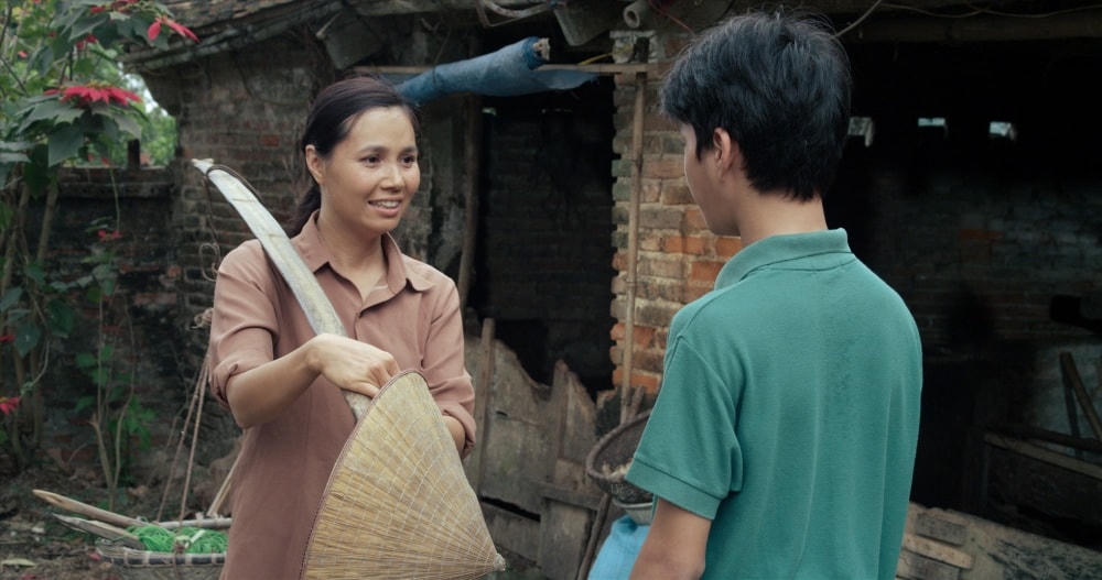 Một cảnh trong phim "Hoa nhài".