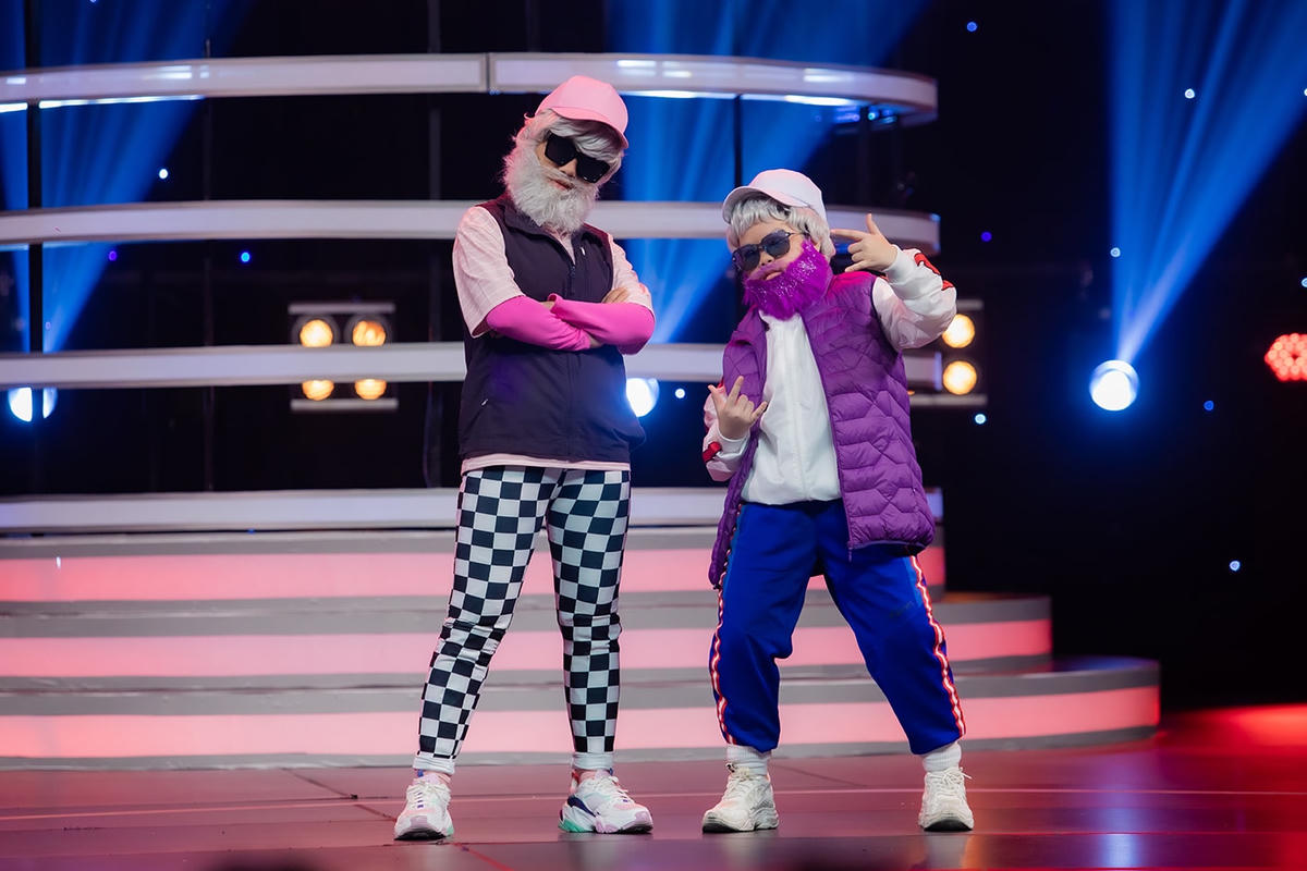 Cặp Phạm Lịch - Đặng Khả Ngân.