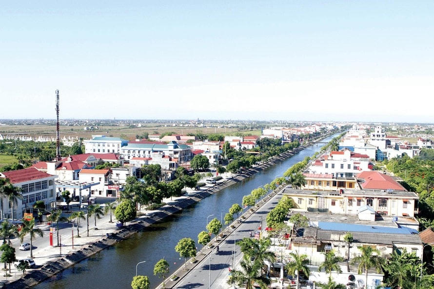 Huyện Hải Hậu ngày nay.
