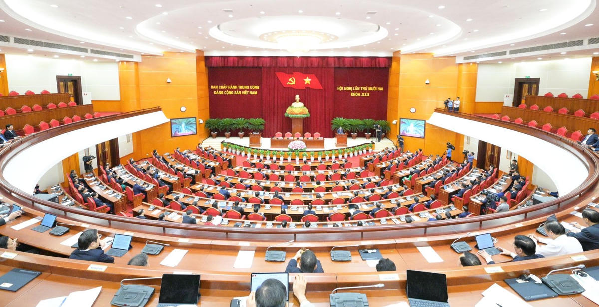 Hội nghị lần thứ 12 Ban Chấp hành Trung ương Đảng khóa XIII đã thông qua tiêu chuẩn, cơ cấu, số lượng và nguyên tắc phân bổ đại biểu dự Đại hội đại biểu toàn quốc lần thứ XIV của Đảng.