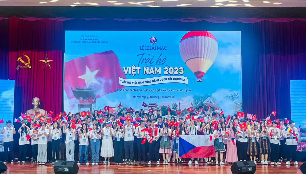 Khai mạc Trại hè Việt Nam 2023: Tuổi trẻ Việt Nam đồng hành vươn tới tương lai