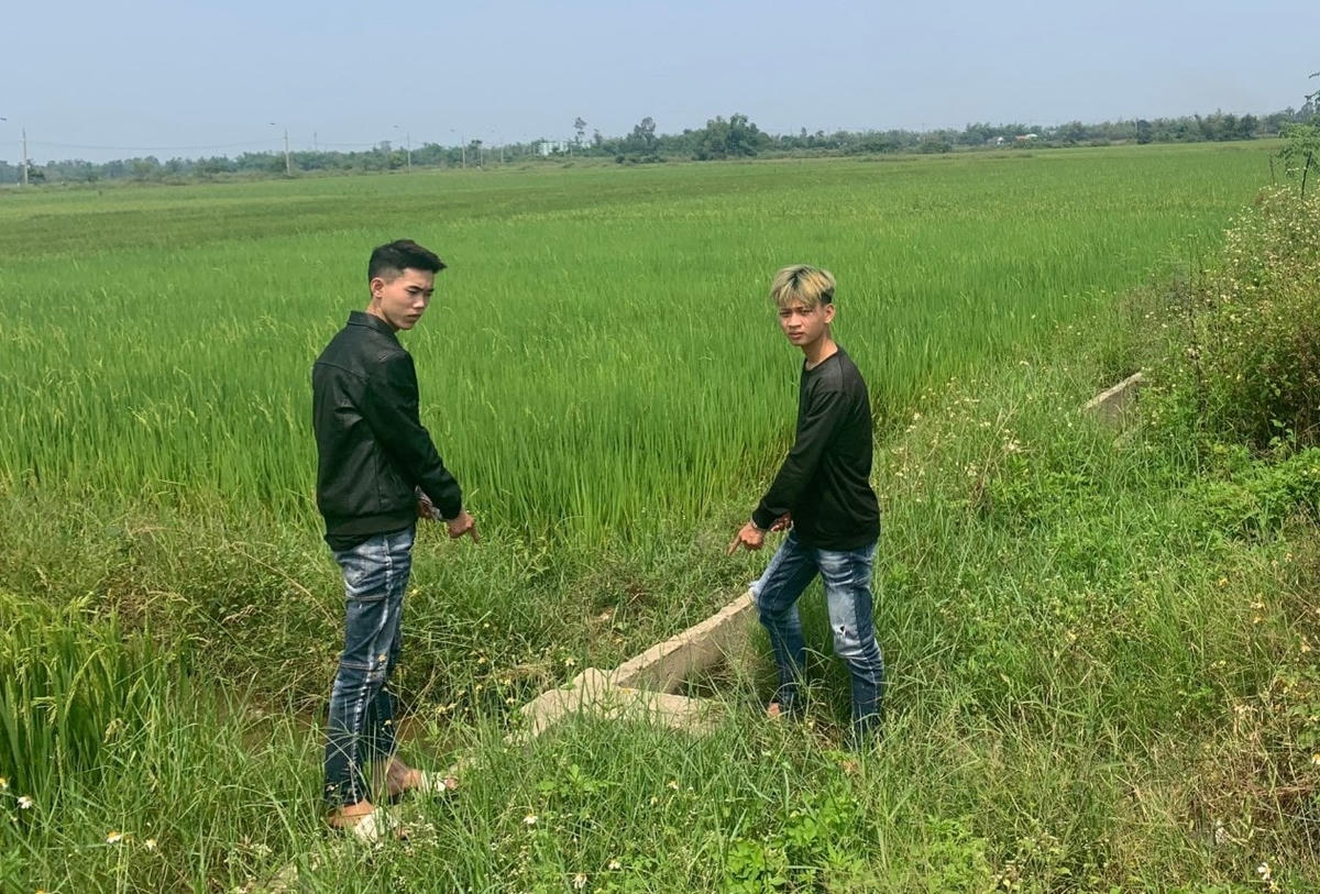Các đối tượng chỉ nơi vứt bỏ tang vật.
