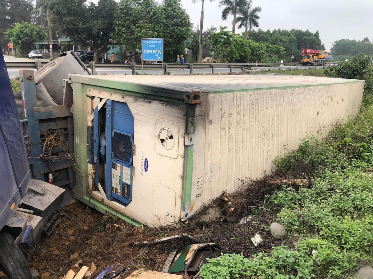 Vụ tai nạn may mắn không có thương vong.