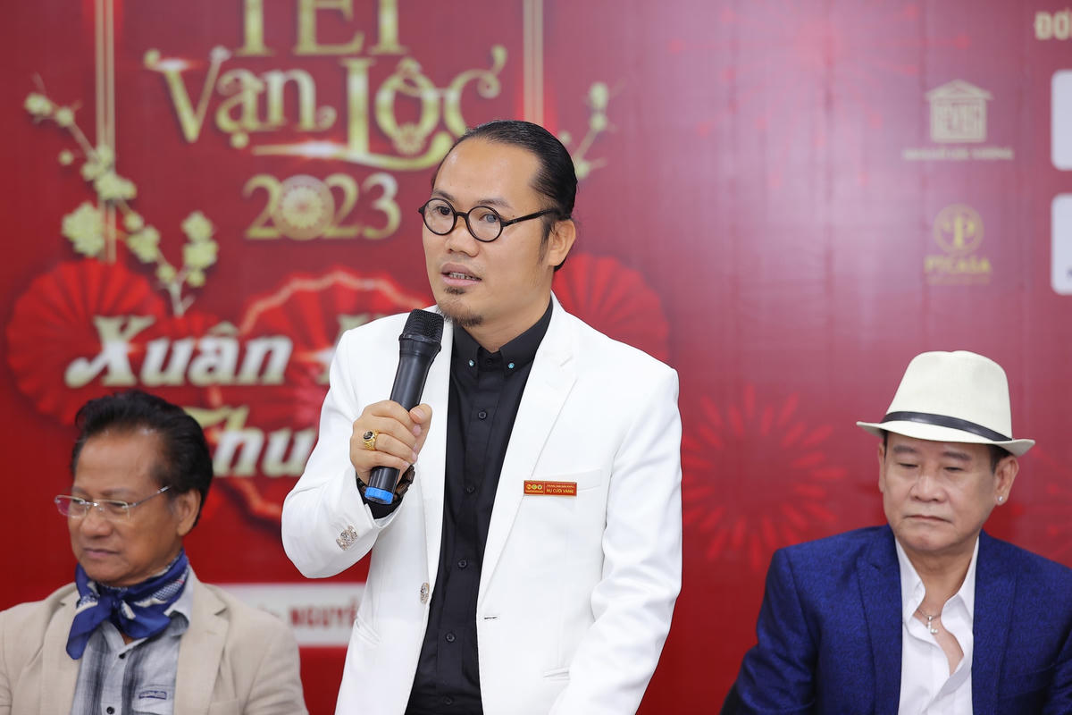 Tổng đạo diễn chương trình Nguyễn Công Vương. (ảnh: Hòa Nguyễn).