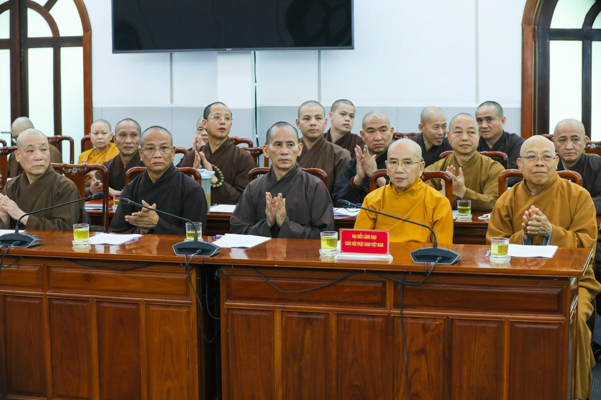 Đại diện lãnh đạo GHPG Việt Nam tham dự Hội nghị.